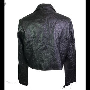Barneys New York Jackets & Coats - Barney originals 100% leather corset jacket US12 Barneys New York Jackets & Coats - Barney originals 100% leather corset jacket US12